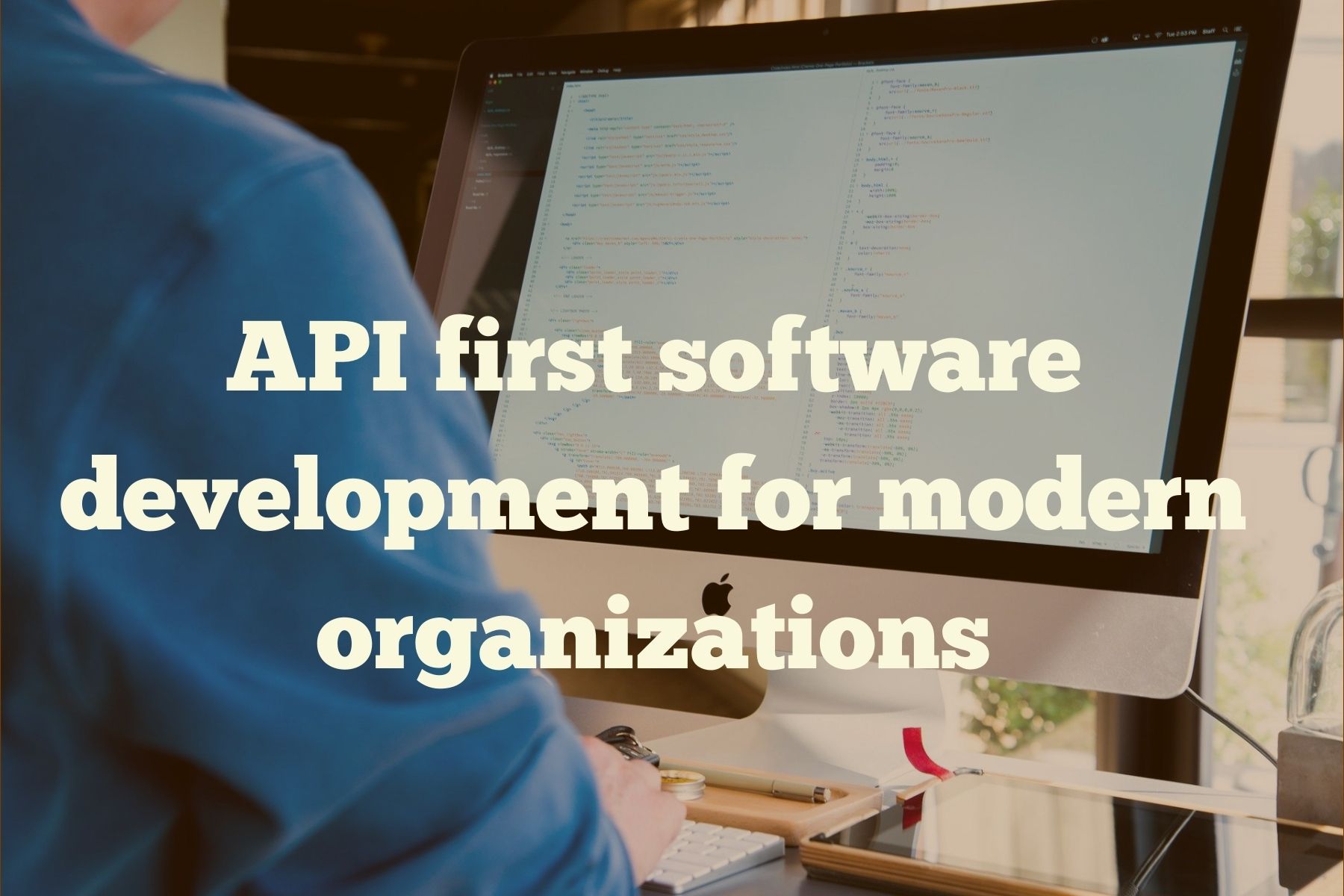 API first software development